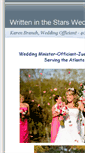 Mobile Screenshot of inthestarsweddings.com
